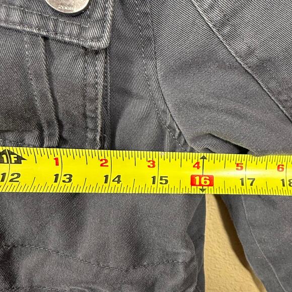 Urban Republic Boys Sherpa Lined Utility Military Jacket Size 7/8 Gray Coat - Picture 10 of 15